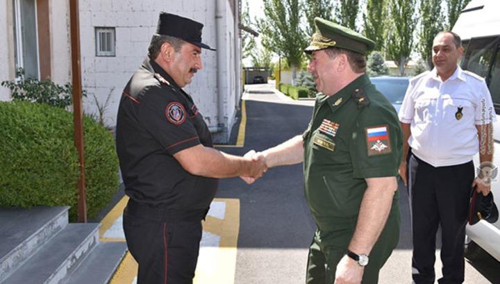 Ռազմական ոստիկանության պետն ընդունել է Ռուսաստանի ՌՈ պատվիրակությանը
