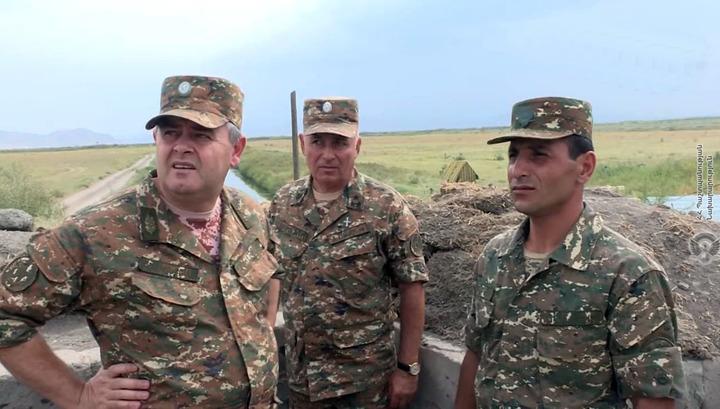 Գլխավոր շտաբի պետն այցելել է հայ-ադրբեջանական սահմանագոտի