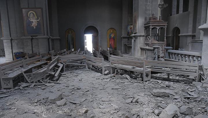 Եվրոպական հանձնաժողովը դատապարտում է պատերազմի ընթացքում Ադրբեջանի կողմից Սուրբ Ղազանչեցոց եկեղեցու ռմբակոծումը