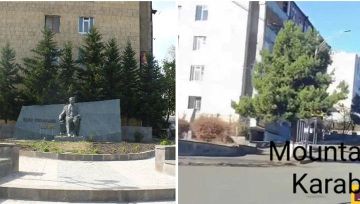 Ադրբեջանի մշակութային  ցեղասպանության հերթական զոհն է դարձել ազգային գործիչ Ալեք Մանուկյանի արձանը