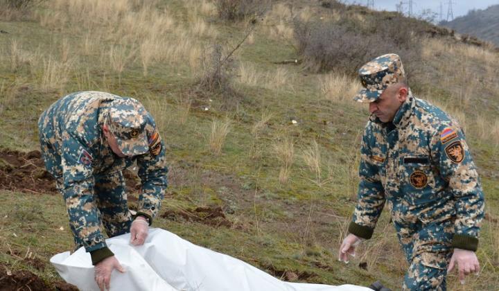 Ջրականի շրջանում իրականացված որոնողական աշխատանքների արդյունքում հայտնաբերվել է ևս 2 հայ զինծառայողի աճյուն