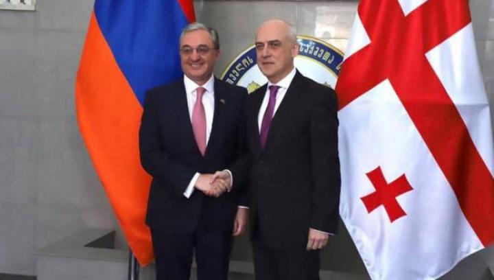 Հայաստանի և Վրաստանի ԱԳ նախարարները հանդիպել են