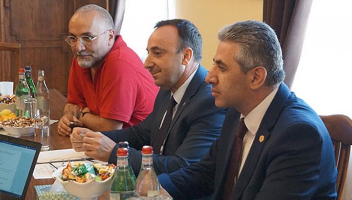 Հրայր Թովմասյանը հանդիպել է ՄԱԿ-Ի Զարգացման ծրագրի պատվիրակության հետ