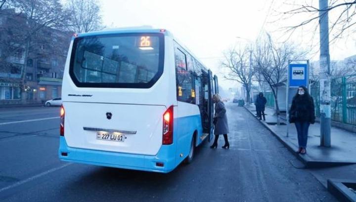 Երևանում շահագործման է հանձնվել նոր միկրոավտոբուսներից բաղկացած առաջին երթուղին