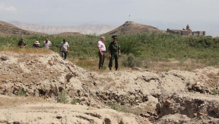 Հայաստանում ՌԴ դեսպանն այցելել է Երասխի սահմանապահ ուղեկալ