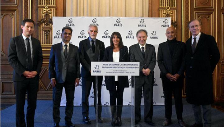 Փարիզի քաղաքապետը միացել ` Ադրբեջանում պահվող 55 հայ քաղբանտարկյալներին ազատ արձակելու պահանջին