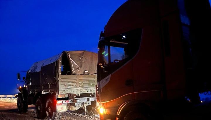 Սիսիան-Երևան ճանապարհին ձյան և մերկասառույցի պատճառով խցանվել է 80 բեռնատար