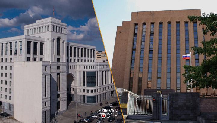 Ռուսաստանի դեսպանատունը շնորհավորել է հայ դիվանագետներին մասնագիտական տոնի կապակցությամբ