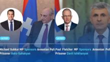 Ավստրալացի պատգամավորները կոչ են արել անհապաղ ազատ արձակել Բակո Սակայանին և Դավիթ Իշխանյանին