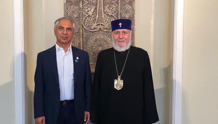 Արտակ Թովմասյանը շնորհավորել  է Վեհափառ Հայրապետին՝ ծննդյան 70-ամյակի առթիվ