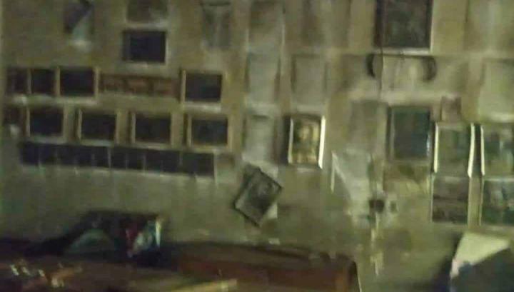 Գիշերը մտել են Արթիկի վետերանների միության շենք և այրել ապրիլյան և 44 օրյա պատերազմի հերոսների նկարները