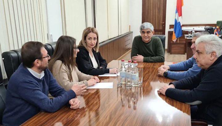 «Հայաստան» խմբակցության պատվիրակությունն Արցախում մի շարք հանդիպումներ է ունեցել