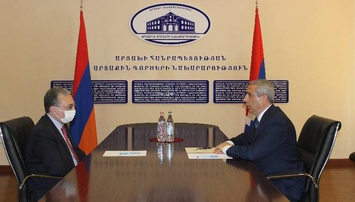 Հայաստանի և Արցախի ԱԳ նախարարներն անդրադարձել են ադրբեջանա-ղարաբաղյան հակամարտության խաղաղ կարգավորման գործընթացին