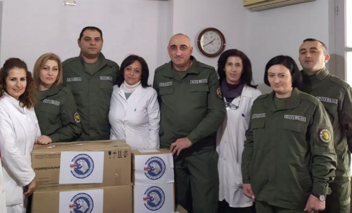 ՀՀ Հումանիտար առաքելության բժշկական խումբը շարունակում է Հալեպին փոխանցել բժշկական պարագաներ