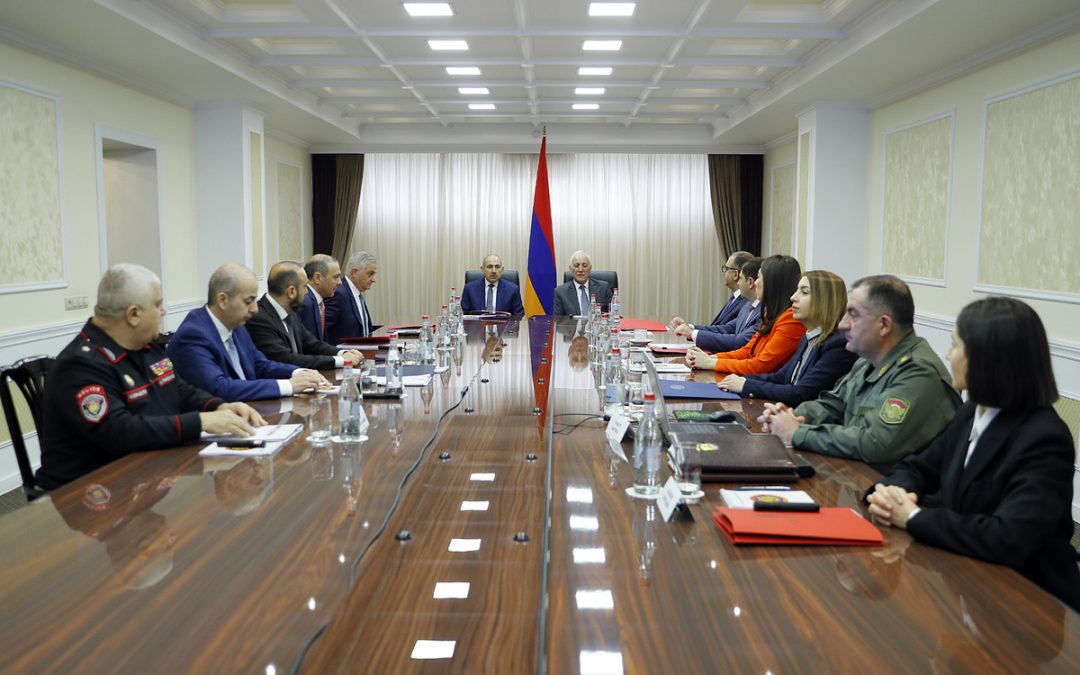 Տեղի է ունեցել Անվտանգության խորհրդի հերթական նիստը. մասնակցել է նաև Վահագն Խաչատուրյանը