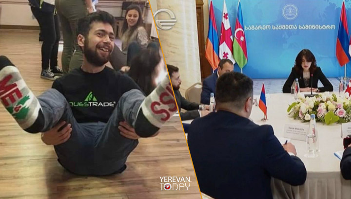 В Тбилиси началась встреча замглав МИД Грузии, Армении и Азербайджана