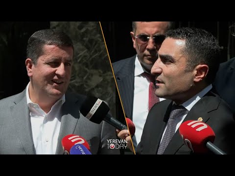 «Կոչ կանեմ պարոն Ղազինյանին ազատման դիմում գրել»․ Պետրոսյան: «Իհարկե դիմում չեմ գրելու»․ Ղազինյան
