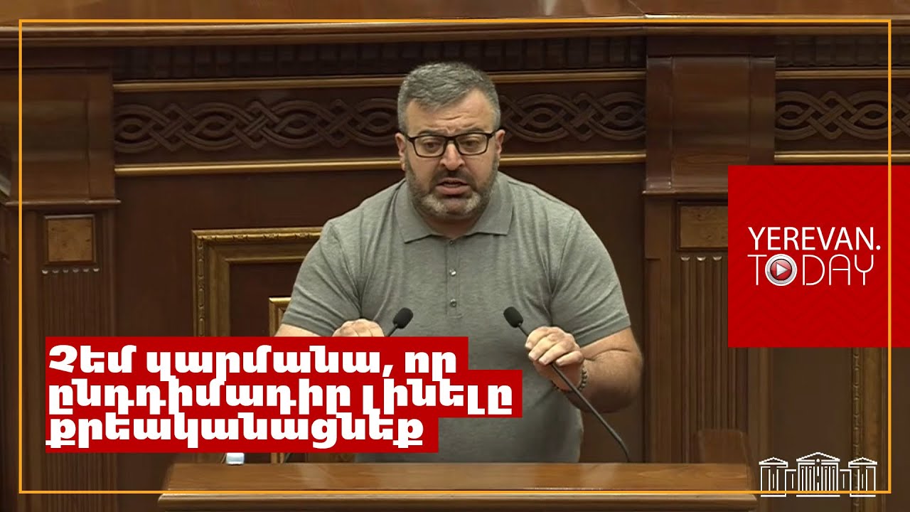 Սա ակնհայտ բռնաճնշում է, հրահանգով կարված քրեական գործ․ Գառնիկ Դանիելյան