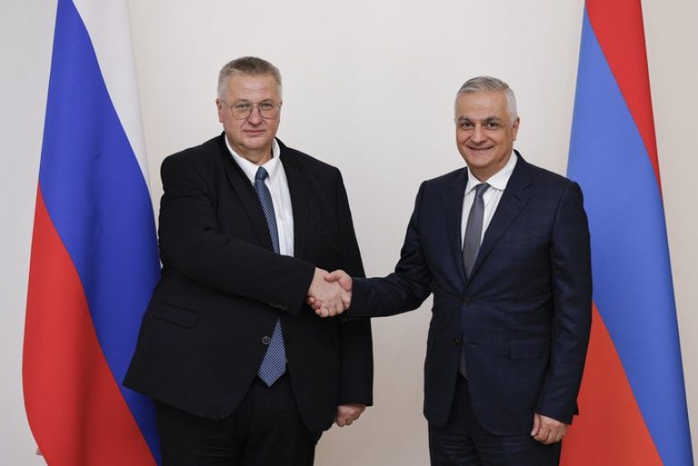 Մհեր Գրիգորյանը և Ալեքսեյ Օվերչուկն անդրադարձել են ԵԱՏՄ շրջանակում համագործակցությանը