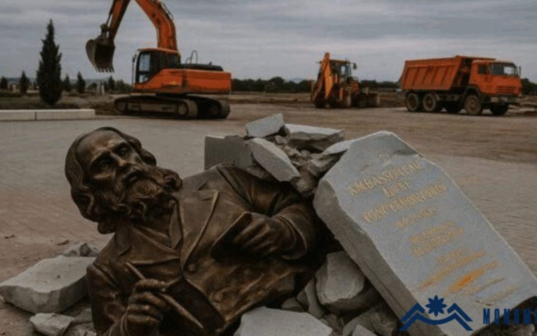 Ադրբեջանը օկուպացված Արցախում ոչնչացրել է Հովհաննես Այվազովկսու հուշարձանը