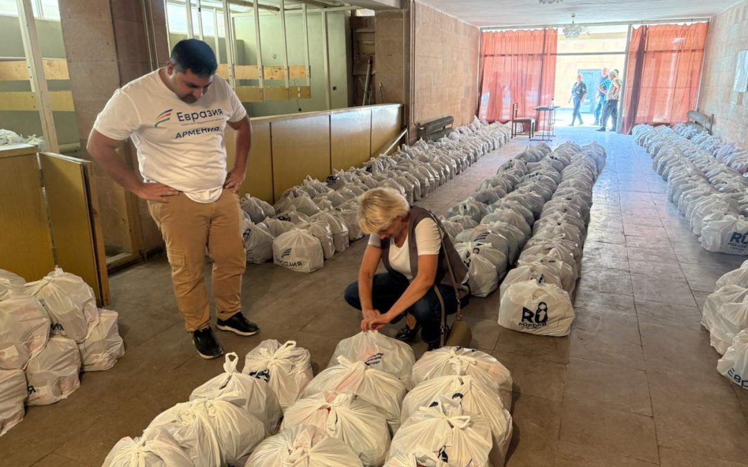 Արցախից բռնի տեղահանված և Աբովյանում ապրող 800 ընտանիք մարդասիրական օգնություն է ստացել
