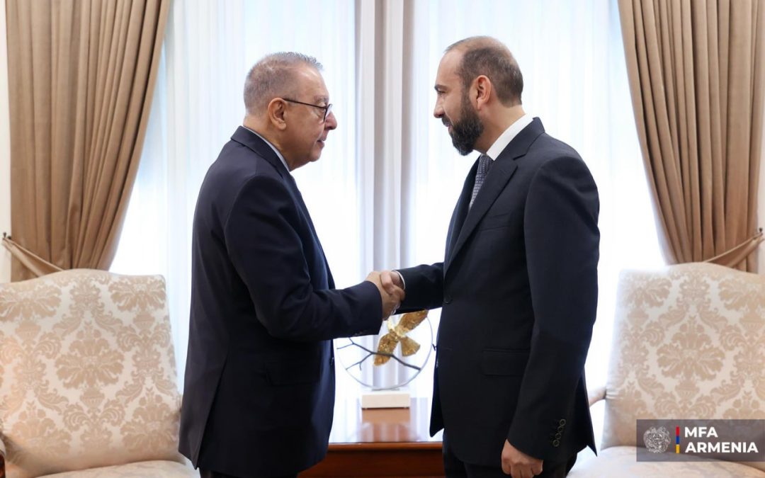 Արարատ Միրզոյանն ընդունել է Թուրքիայի հատուկ ներկայացուցիչ Սերդար Քըլըչին