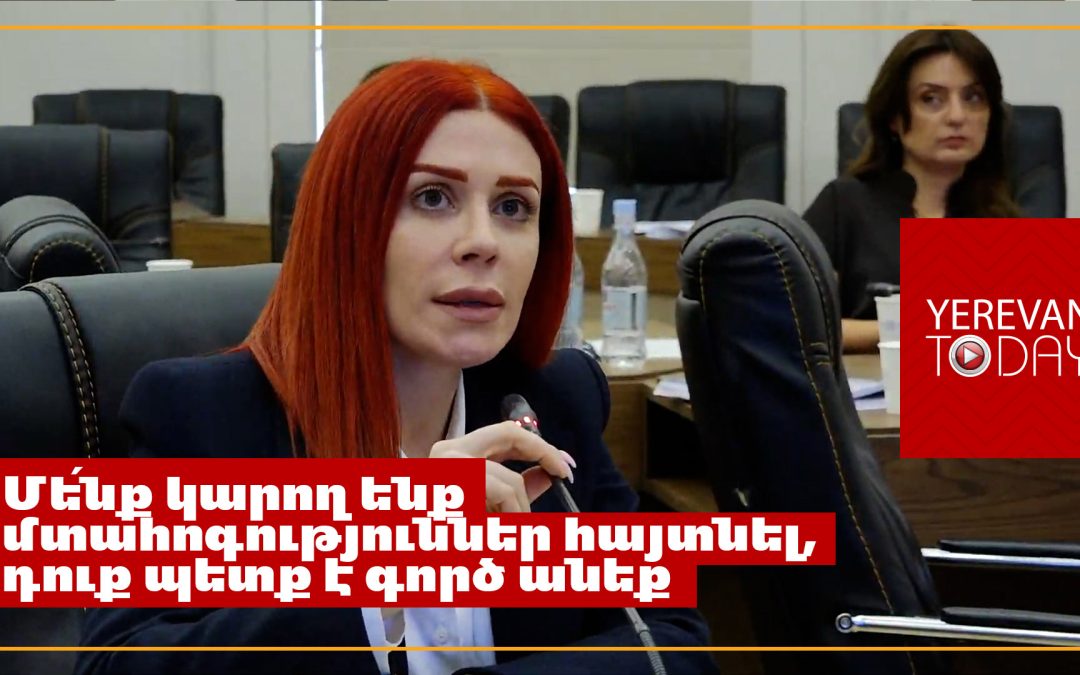 Դուք ստեղծված իրավիճակի համար գոնե բարոյական պատասխանատվություն եք կրում․ Խամոյանը՝ Գալյանին 