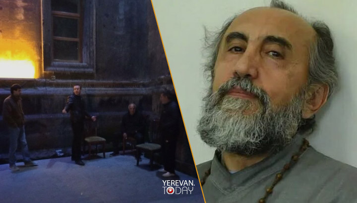 Նստացույց ու հացադուլ՝ Գյումրու եկեղեցու բակում