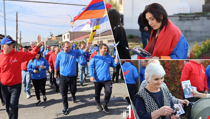 Չենք կասկածում, որ լավ քաղաքապետ կլինեք․ Վաղարշապատցիները՝ Սևակ Խաչատրյանին