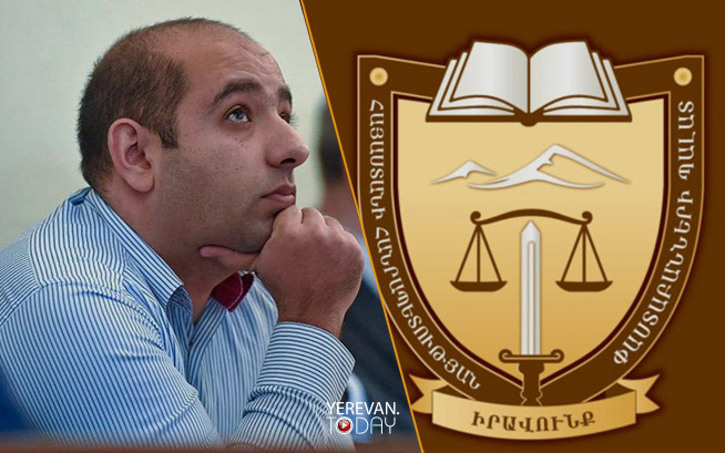 Փաստաբան Խուդոյանի նկատմամբ կարգապահական վարույթ հարուցելու միջնորդություն է ներկայացվել