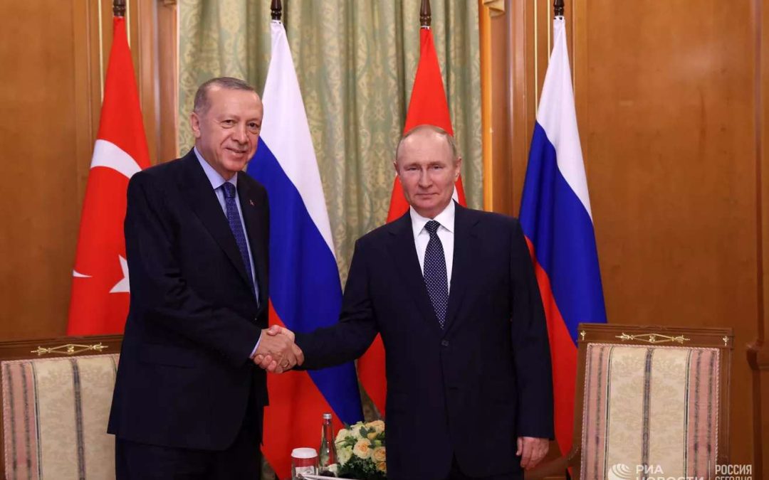 Պուտինն ու Էրդողանը հեռախոսազրույցի ընթացքում քննարկել են տարածաշրջանային հարցեր