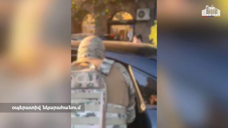 Երևանում հայտնաբերվել և ձերբակալվել է զինված խմբավորում. ՆԳՆ