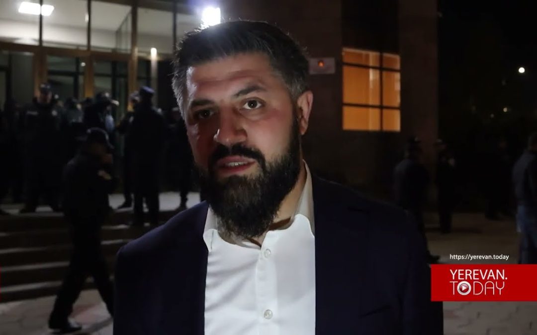 Мы пришли поддержать нашего друга Рубена Мхитаряна – Алексан Алексанян