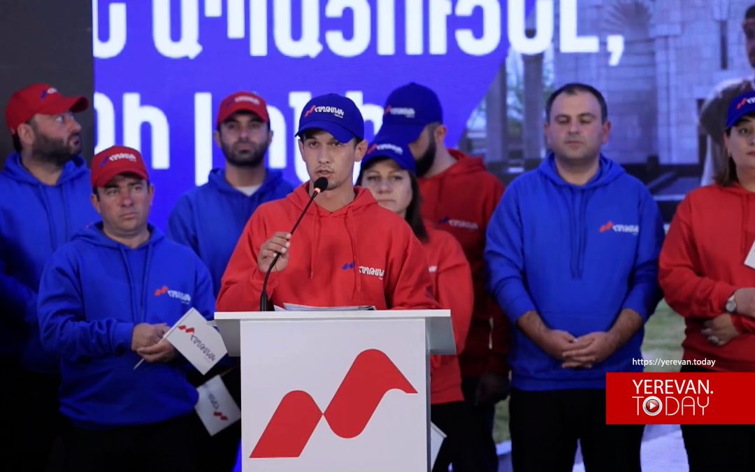 «Հաղթանակ» դաշինքի՝ եզդիական համայնքի ներկայացուցչի ելույթը