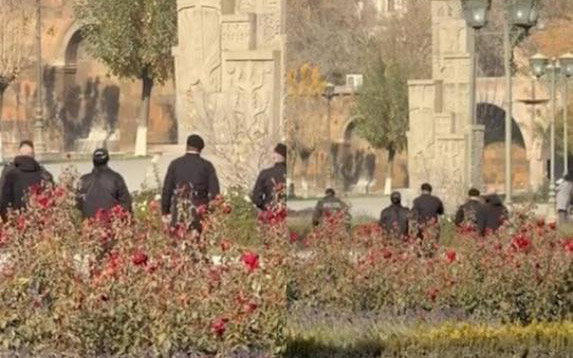 К Первопрестольному Эчмиадзину стянуты силы полиции
