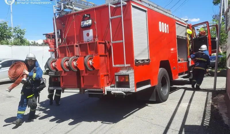 Կոմիտասի պողոտայում բռնկված հրդեհը մեկուսացվել է. ՆԳՆ