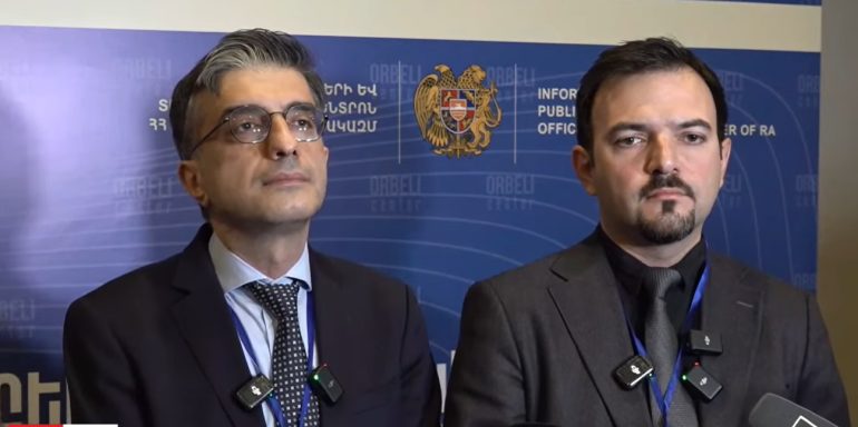 Ադրբեջանցի փորձագետը մասնակցում է «Օրբելի» կենտրոնի կազմակերպած ֆորումին, որտեղ ելույթ է ունեցել Փաշինյանը