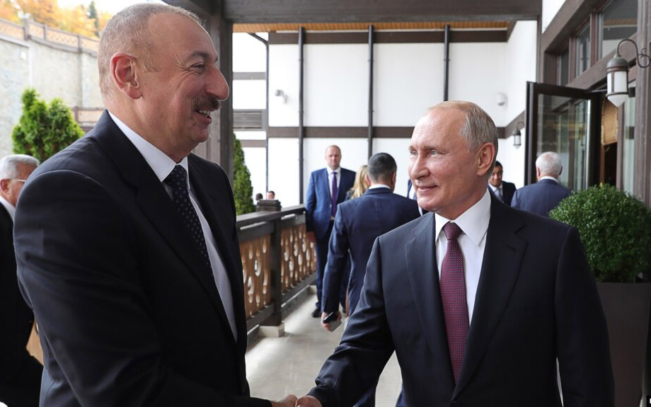 Պուտինը շնորհավորել է Ալիևին ծննդյան օրվա կապակցությամբ