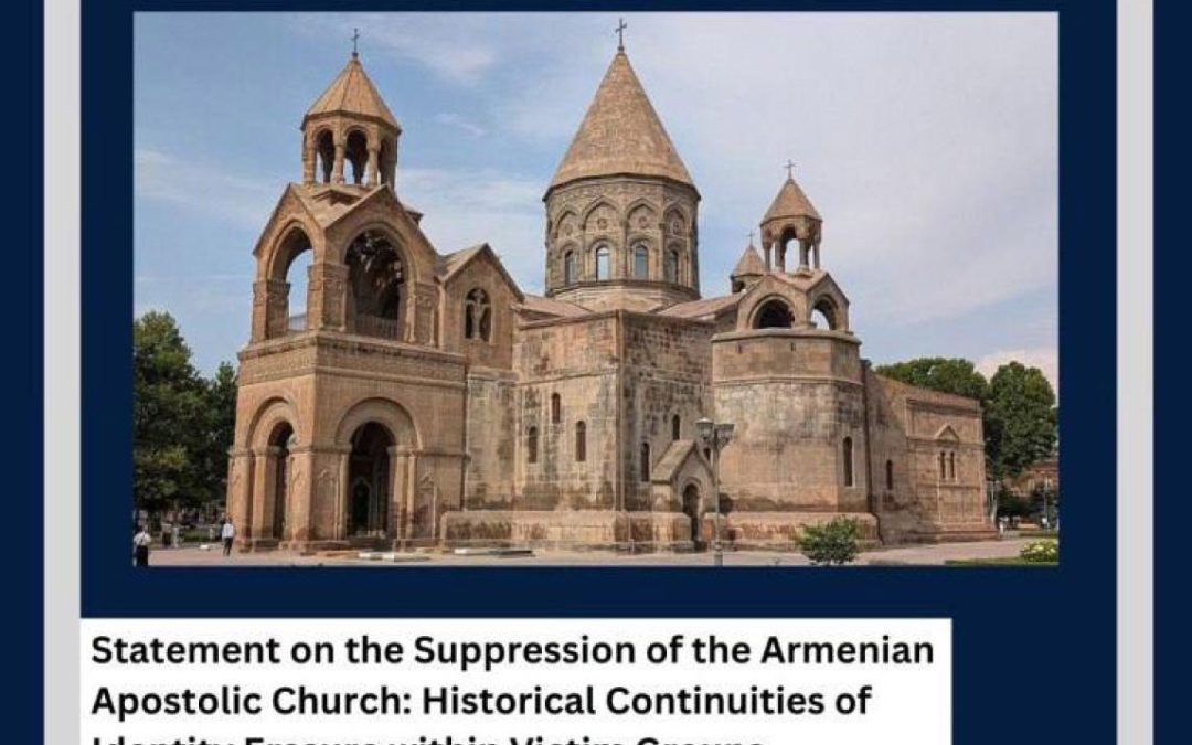 Լեմկինի ինստիտուտը կոչ է անում ՀՀ իշխանություններին անհապաղ դադարեցնել հոգևորականության դեմ քաղաքական հետապնդումները