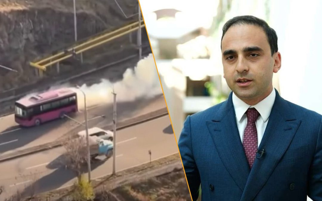 Ծխարձակող ավտոբուսի վարորդին նկատողություն է հայտարարվել․ Ավինյան