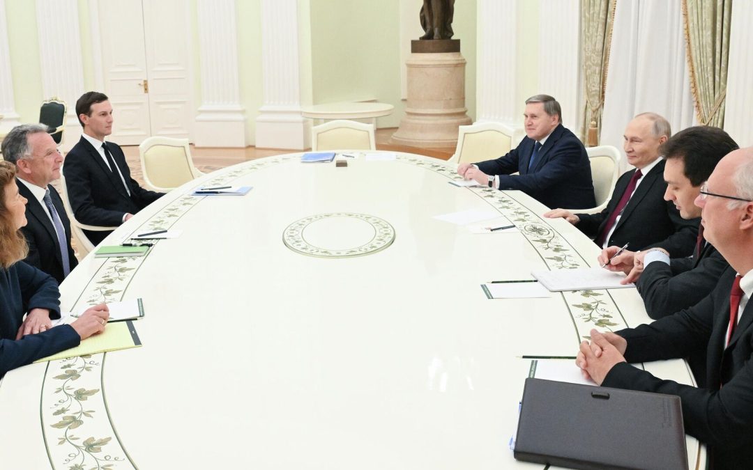 Ушаков прокомментировал итоги переговоров Путина и Уиткоффа