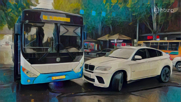 Քաղաքապետարանի ավտոբուսների մասնակցությամբ ամեն 2-րդ վթարի մեղավորը ավտոբուսի վարորդներն են. «Հետք»
