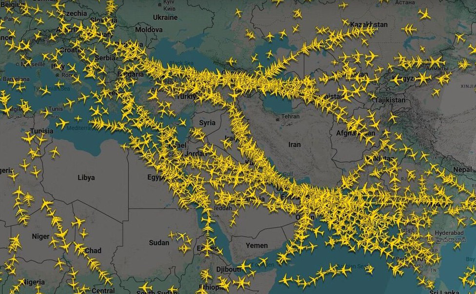Иран закрыл воздушное пространство