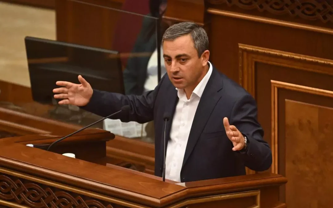 Դուք խնդիր չունեք արտաքին միջամտության հետ, դուք այդ միջամտության և՛ պատճառն եք, և՛ սնուցող աղբյուրը. պատգամավոր