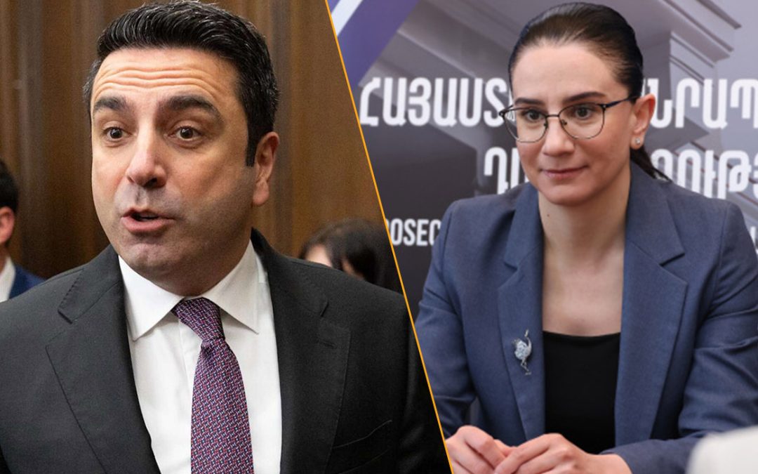 Գլխավոր դատախազը հովանավորում է Ալեն Սիմոնյանին. փաստաթուղթ. «Ժողովուրդ»