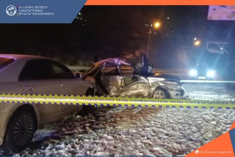 Բախվել են «Toyota» և «Lada» մակնիշների ավտոմեքենաները․ կան վիրավnրներ