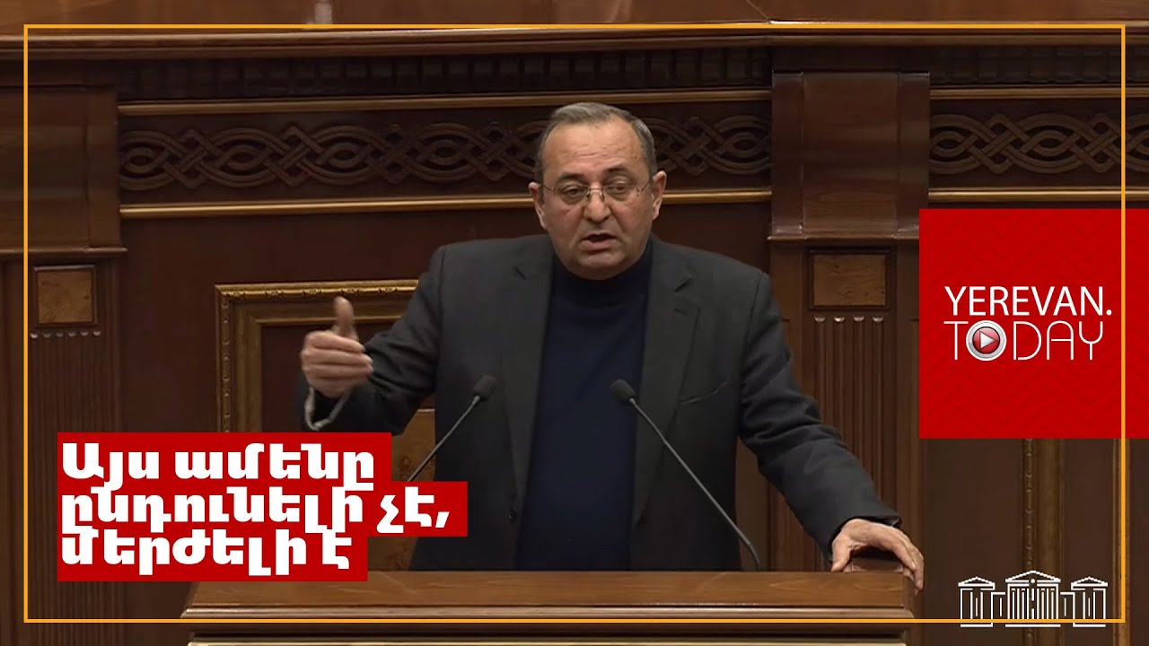 Սա հերթական փորձն է ընտրակեղծիքները օրինականացնելուն միտված․ Արծվիկ Մինասյան