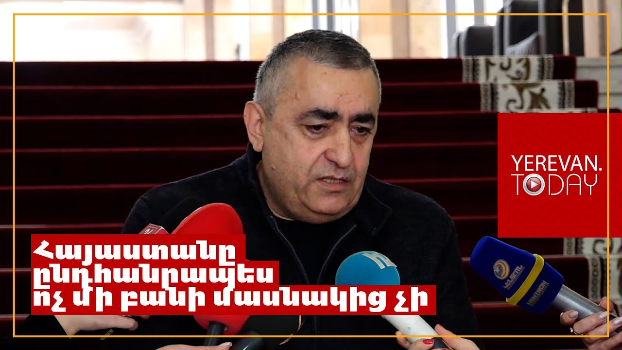 Թուրքիան ու Ադրբեջանը դառել են Փաշինյանի քարոզիչը և իր շտաբի անդամները․ Արմեն Ռուստամյան