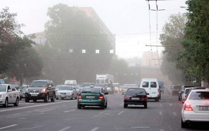 Երևանում փոշու պարունակությունը գերազանցել է սահմանային թույլատրելի կոնցենտրացիան