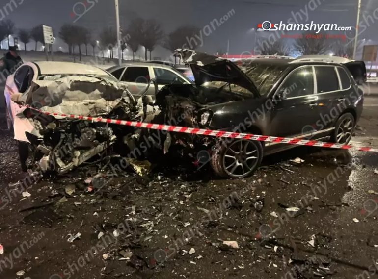 Իսակովի պողոտայում բախվել են «Porsche Cayenne»-ը, «BYD»-ն ու «Opel»-ը. կան վիրավnրներ